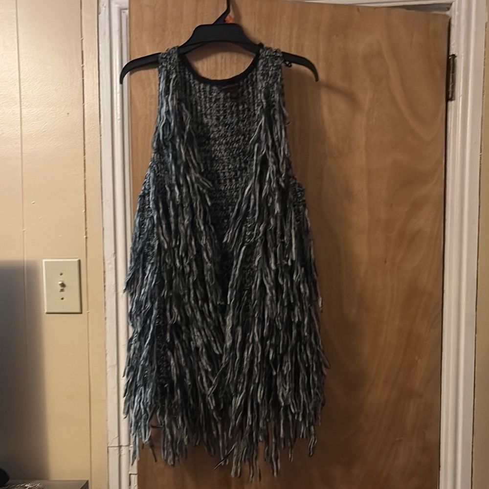 Fringe Knit Dress